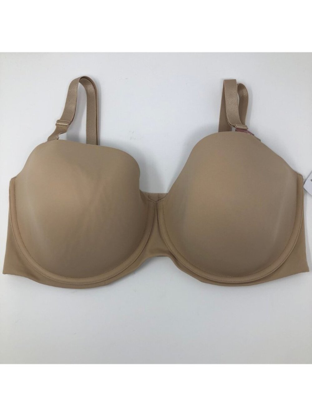 NWT Cacique Lightly Lined Multi-Way Strapless Bra Size 42F Nude